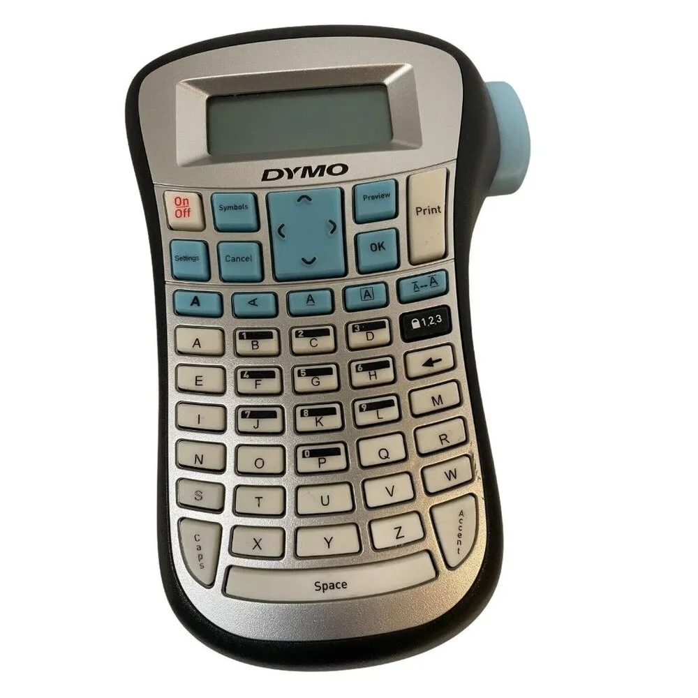 Dymo LabelManager 120P Label Maker Handheld OS Black Silver Portable QWERTY